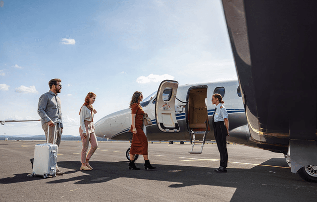 Corporate Air Charter for Luxury Business Travel