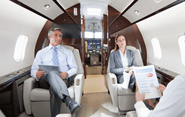 Charter Flight for Corporate Events