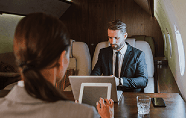 Group Air Charter for Business Travel