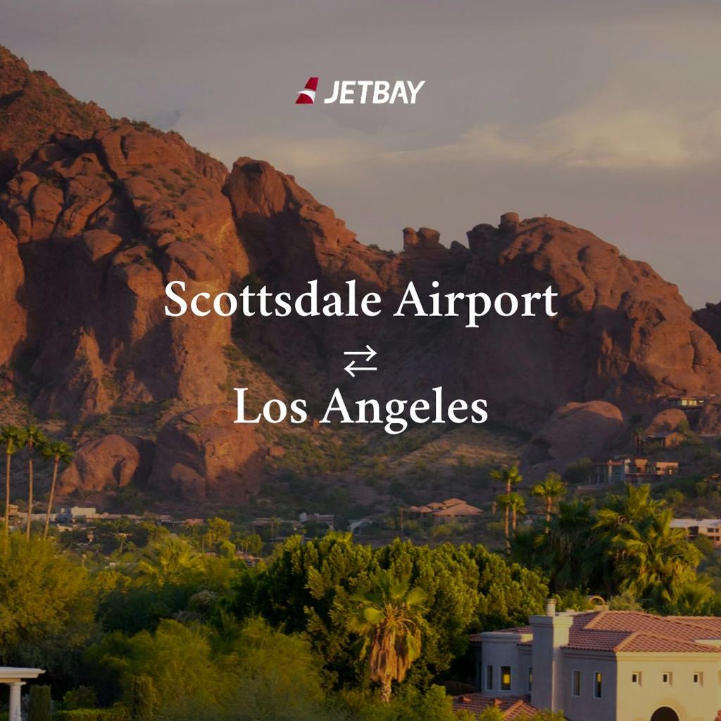 Private Jet from Scottsdale to Los Angeles