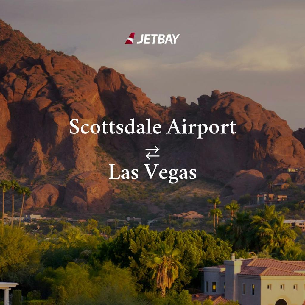 Private Jet from Scottsdale to Las Vegas