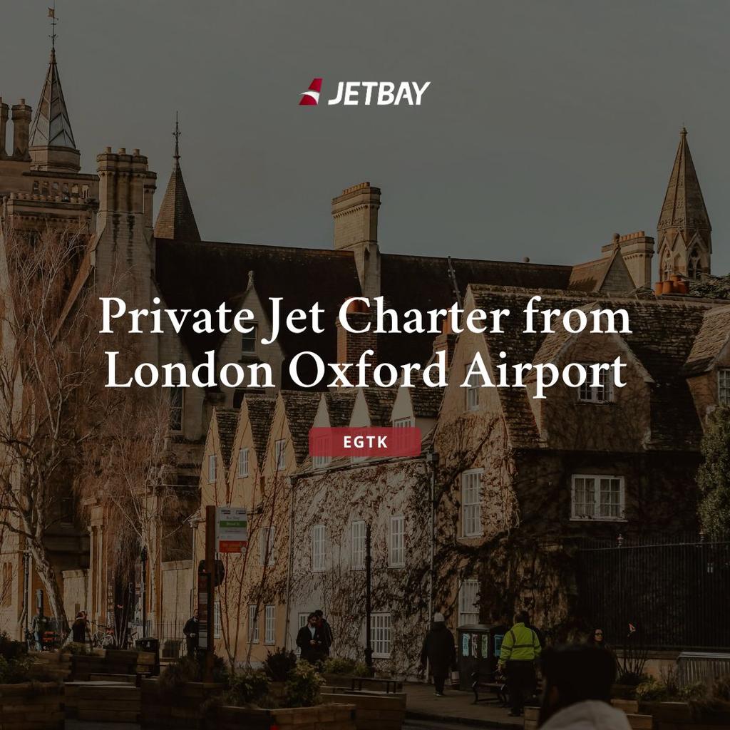 Private Jet Charter at London Oxford Airport (EGTK)