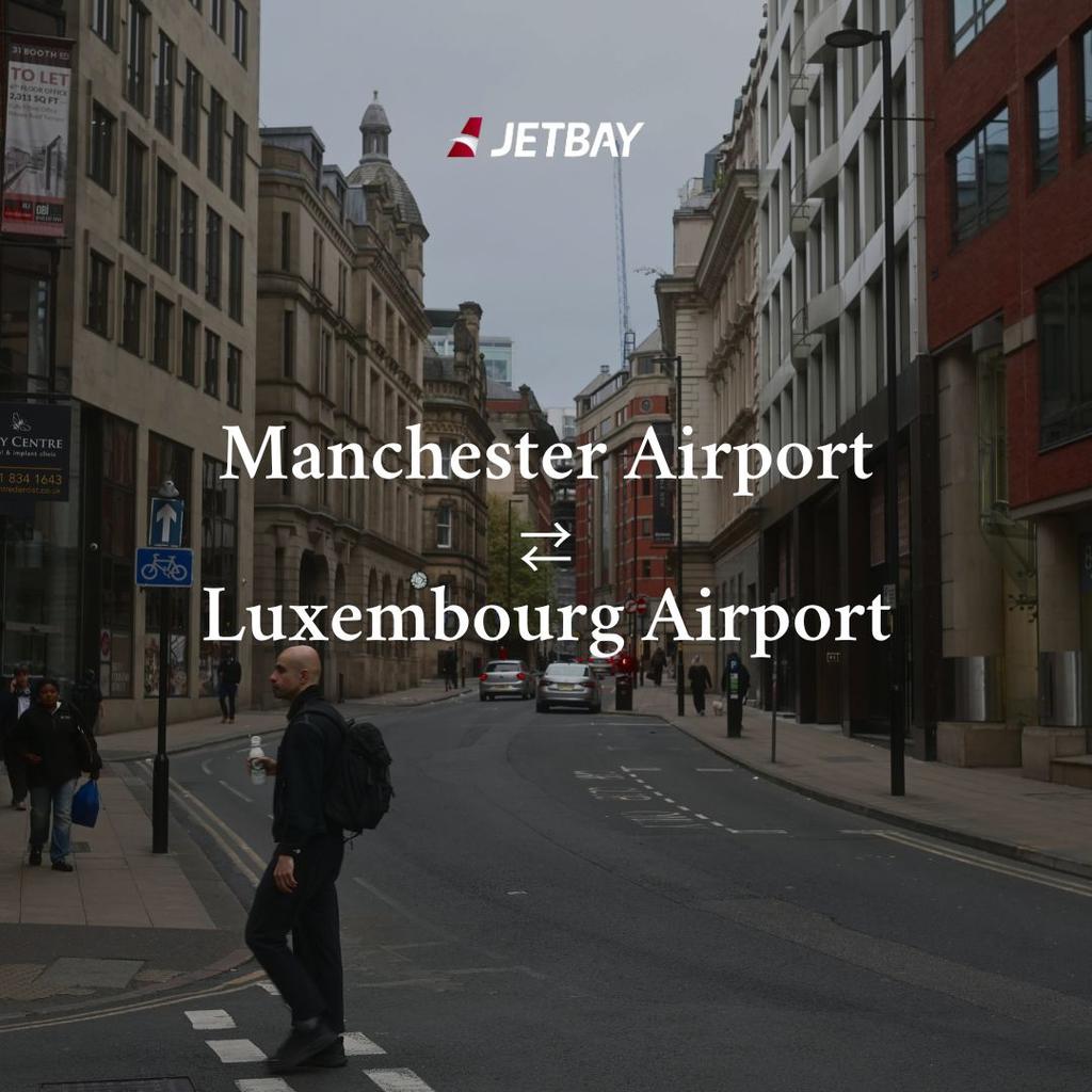 Private Jet from Manchester to Luxembourg (EGCC → ELLX)