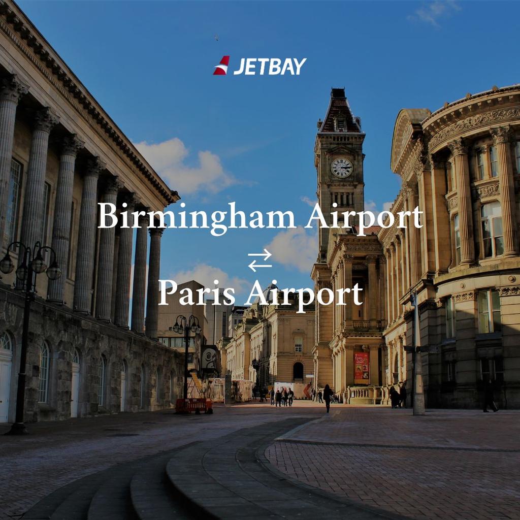 Private Jet from Birmingham to Paris