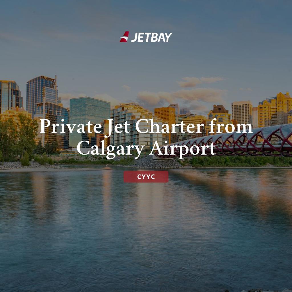 Private Jet Charter at Calgary International Airport