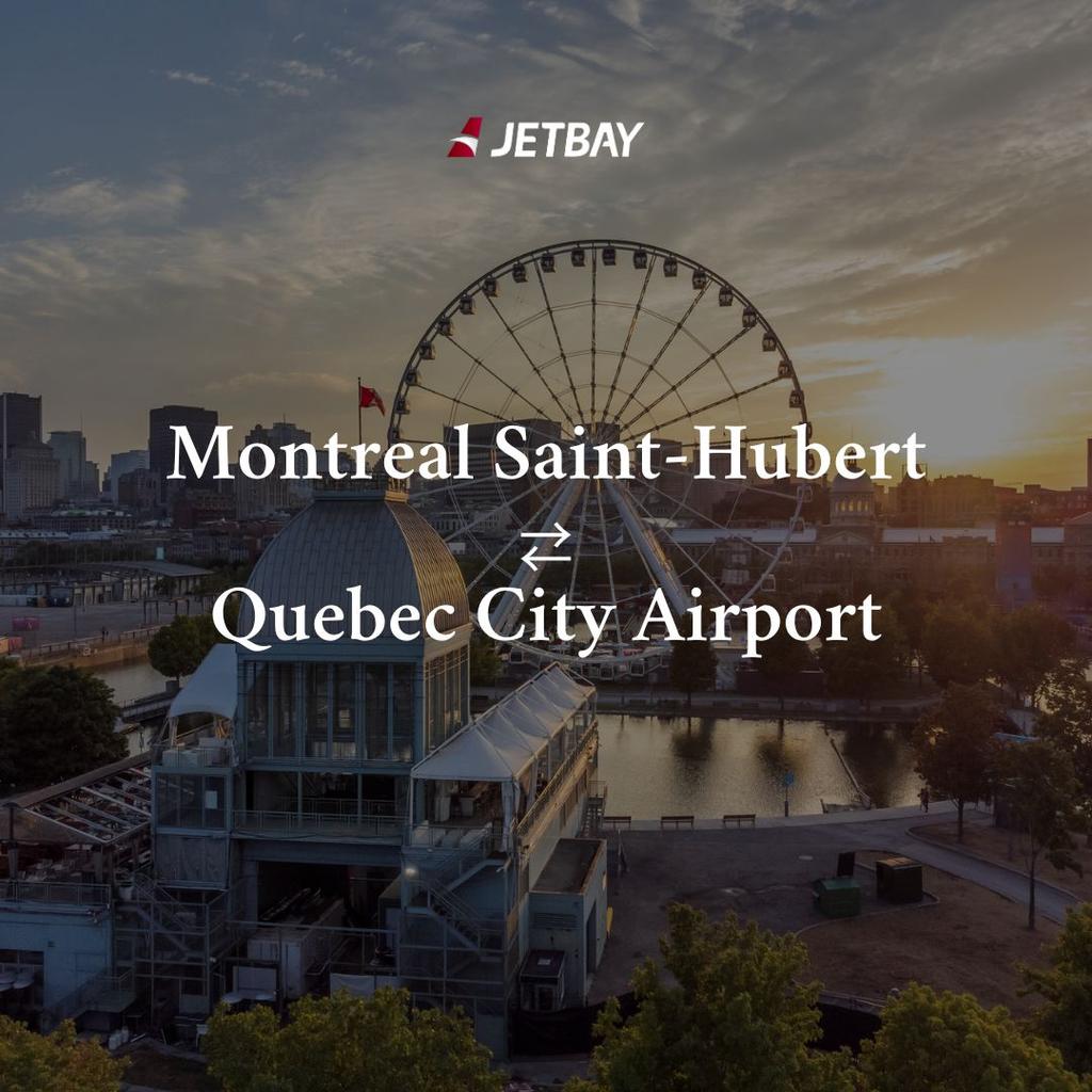 Private Jet from Montreal to Quebec City