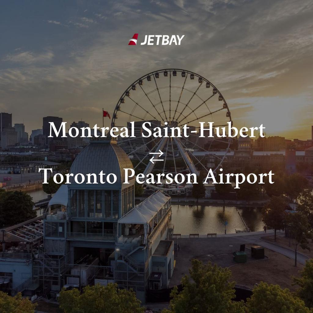 Private Jet from Montreal to Toronto (CYHU-CYYZ)