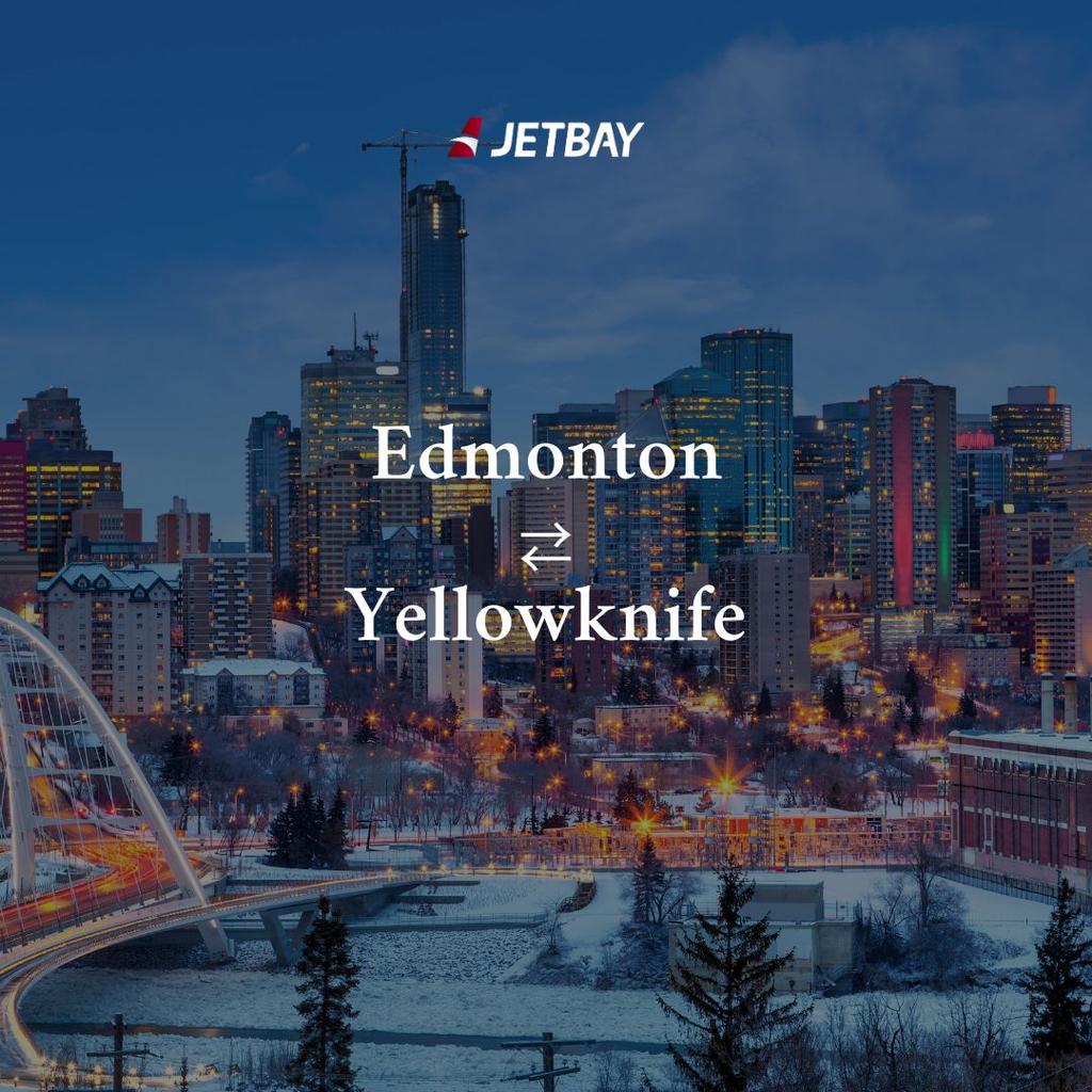 Private Jet from Edmonton (CYEG) to Yellowknife (CYZF)