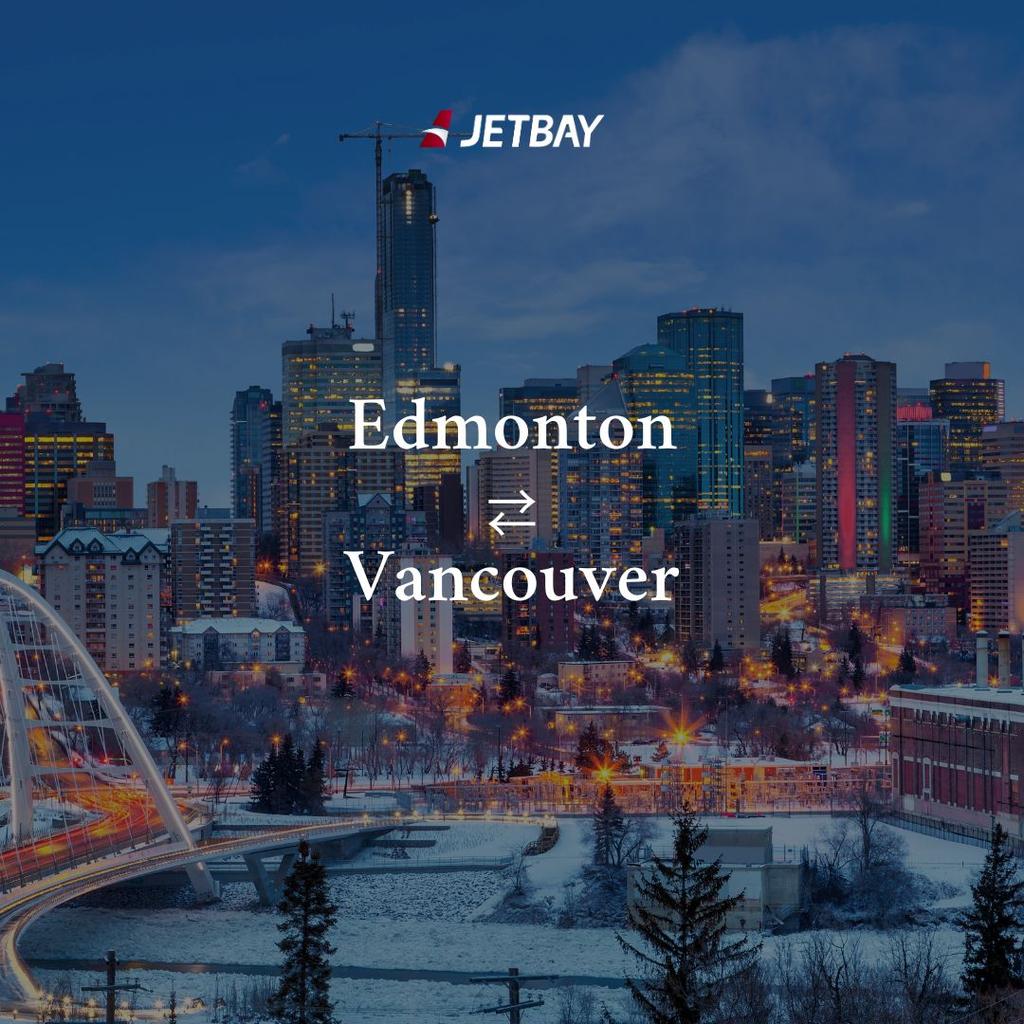 Private Jet from Edmonton to Vancouver